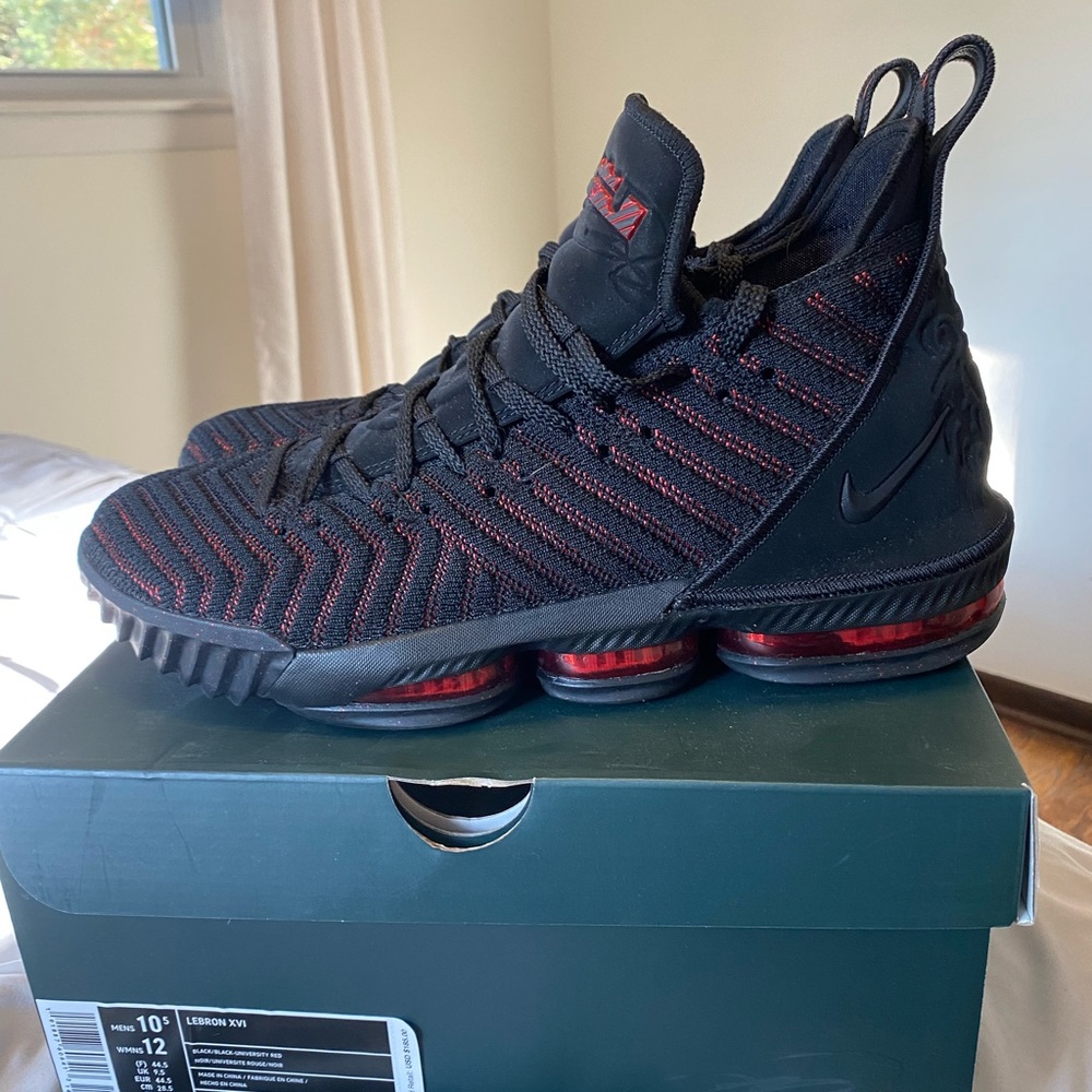Nike LeBron XVI “Fresh Bred” Size 10.5